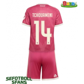 Real Madrid Aurelien Tchouameni #14 Tredjeställ Barn 2026-27 Kortärmad (+ Korta byxor)